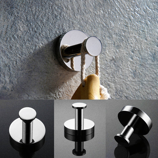 Suction Cup Hooks for Shower, Towel Hooks for Bathroom, Kitchen, Glass Door, Mirror, Tile, – Loofah, Towel, Bath Robe Hooks for Hanging up to 15 lbs, Brushed Silver (2 Pack)