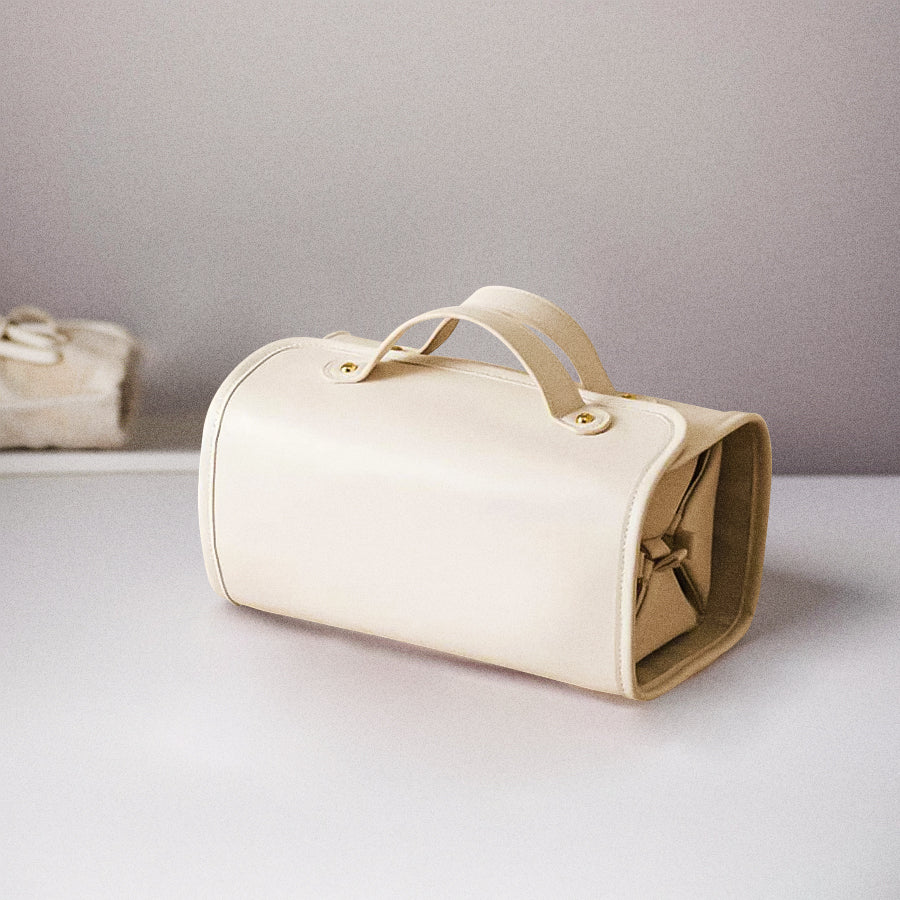 4-in-1 Waterproof Cosmetic Bag – Detachable Clear Multi-Compartment Hanging Makeup Bag with Removable Partitions, Large Capacity Travel Toiletry Organizer