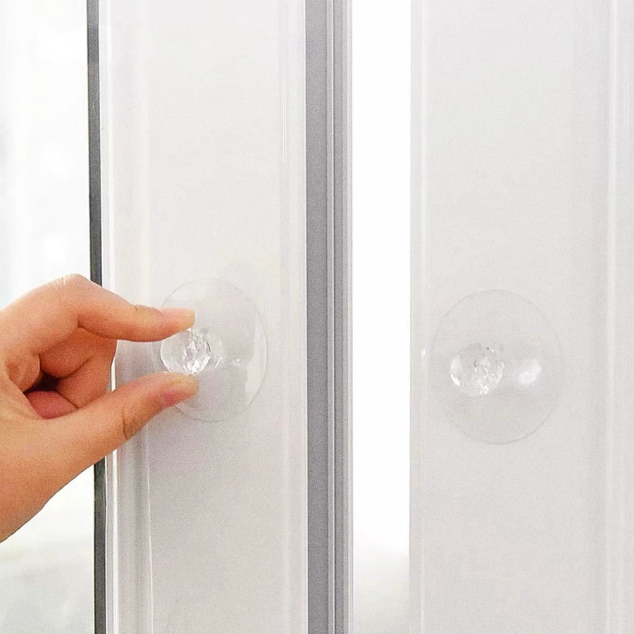 6-Pack Clear Diamond-Shaped Cabinet & Drawer Knobs – Crystal Clear Drawer Pulls for Cabinets