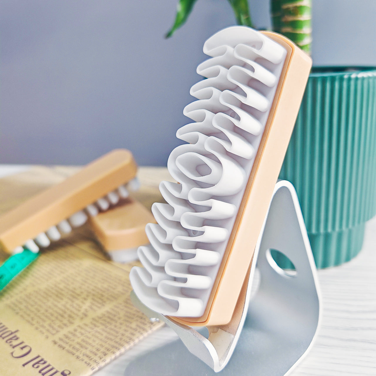 Interior Cleaning Brush – Car Detailing & Upholstery Cleaner for Car Seats, Auto Interiors, and Suede Shoes – Beech Wood Crepe Brush for Suede Cleaning and Shoe Care