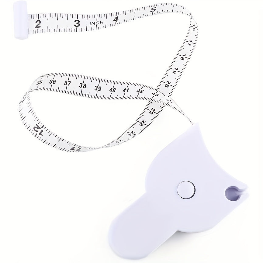 1pc Soft Leather Y-Shaped Auto-Retract Tape Measure - Precision Tailoring, Sewing & Craft Tool,, Flexible Measuring Tape for Body, Clothing & Crafts