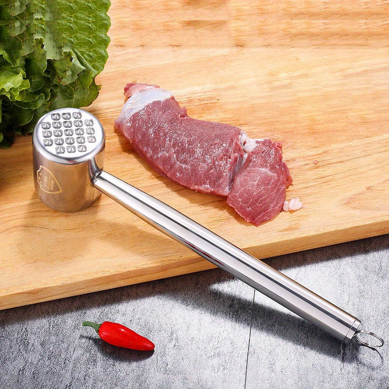 316 Stainless Steel Meat Hammer, Double-Sided Tender Meat Hammer, Household Meat Hammer, Steak Hammer